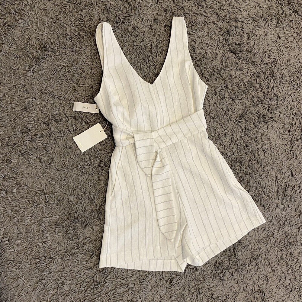Wilfred NWT Ècoulement Romper in Espace/Black Size 2 - Picture 7 of 16